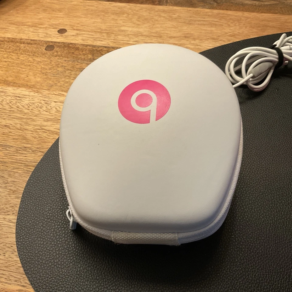 Beats by Dr Dre DJ Kopfhörer Beats Mixr Neon Pink Top Zustand Rosa Tasche - Bild 3 von 4