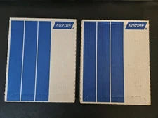 Norton K227 9 X 11 P120J Lightning Metalite Sandpaper 50 Sheets LOT (2) NEW!