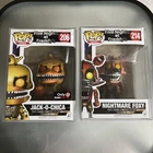 Funko Pop FNAF Five Nights At Freddys : Jack O Chica And Nightmare Foxy Lot Of 2