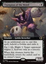 Champion of the Weird (Extended Art) Lorwyn Eclipsed MTG 360 NM