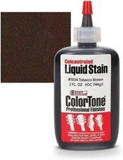 ColorTone Concentrated Liquid Stain for Stringed Instruments, Tobacco Brown