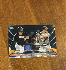 Mike Gerber Grayson Greiner 2018 Topps Update Black Rookie Combo US36 Tigers /67