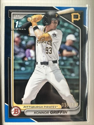 2024 Bowman Draft 1st Bowman Konnor Griffin Blue /150 #BD-22 (RC)