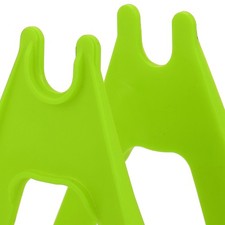 (Green)BAFOVY Easy To Attach Kids Bike Skis Board Children Balanced Car Skis