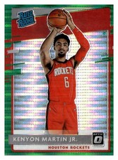 Kenyon Martin Jr 2020-21 Optic RC Green Pulsar Prizm Rated Rookie #197 C6