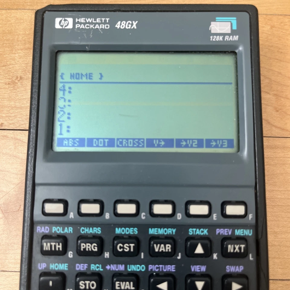Calculadora gráfica Hewlett Packard HP 48GX 128K Foto 3 de 4