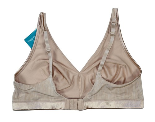 Soutien gorge femme Vanity Fair Illumination sans fil soyeux non rembourré neuf avec étiquette - Photo 6/12