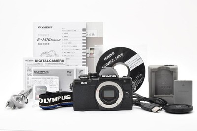 Olympus OM-D E-M10 Mark II Mirrorless Camera Body 16MP Black Wi-Fi Japan Used