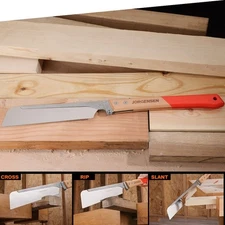 JORGENSEN 9.5-inch Japanese Pull Saw Pro Folding Dovetail Saw Quick Change 21TPI