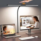 Syrinx LED Desk Lamp with Clamp,Dual Head Gooseneck Desk Lamps Home Office with