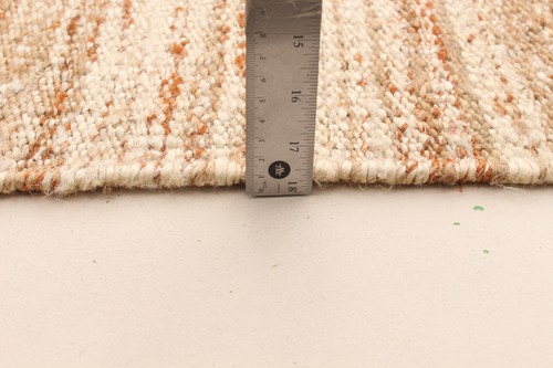 Vintage Hand Woven Traditional Kilim Rug 5'2" x 8'2" Oriental Jute Carpet - Picture 6 of 9