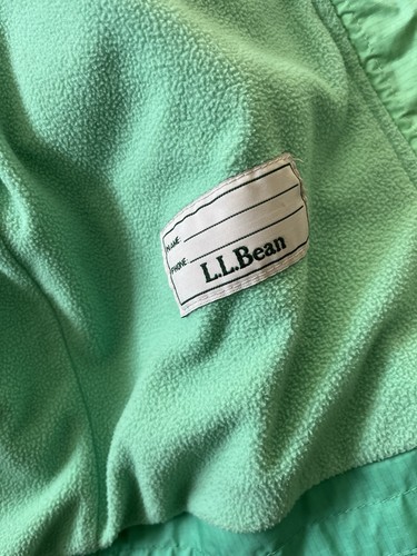 LL Bean Fleece Lined Kid’s Windbreaker S 8 - Picture 6 of 6