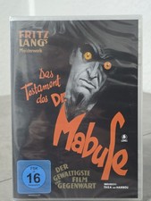 Das Testament des Dr. Mabuse DVD  *NEU*OVP* FSK 16