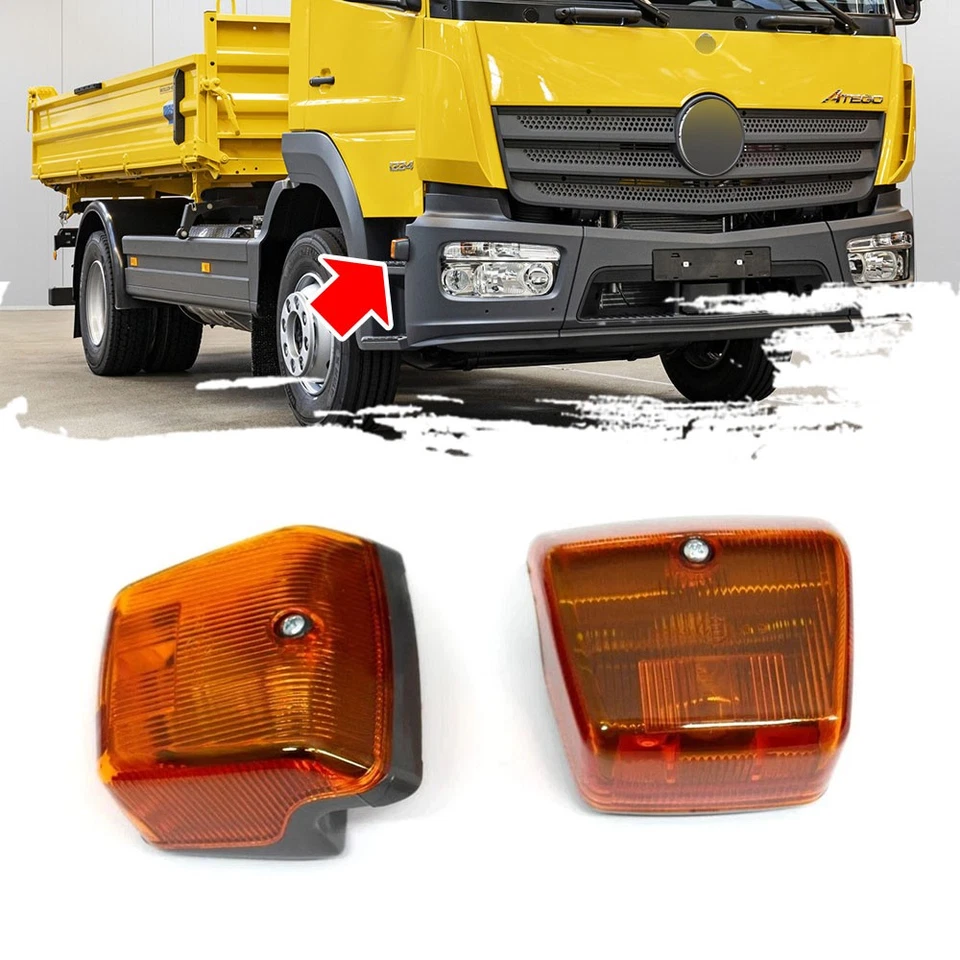 2x Blinker Blinkleuchte Einstiegsleuchte Links Rechts für Mercedes-Benz Atego - Bild 1 von 4