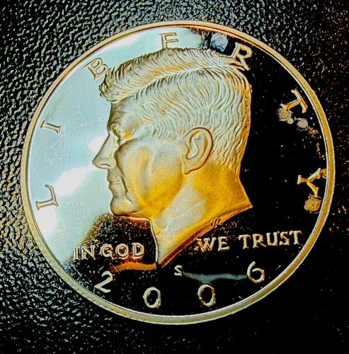 2006-S Proof Silver Kennedy Half Dollar - 90% Silver- Deep Cameo -#3