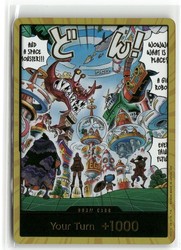 One Piece TCG DON!! Card (Egghead) Gold - The Azure Sea's Seven OP14