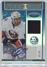 2012-13 Certified Mirror Blue Jersey 30/50 Frans Nielsen #FOG-FN Auto o6n