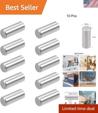 Durable 10-Piece Dowel Pin Set - 8mm x 20mm for Strong Industrial Applications
