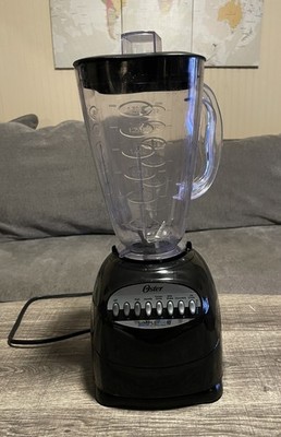 Blender Oster Simple Blend 10 5 Speed Black Base With Lid Tested Works Glass Jar