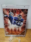 Phil Simms & Lawrence Taylor Dual Autograph Fanatics Emanate Red /5 New York...