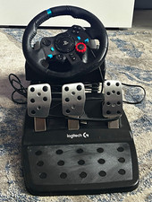 Logitech G29 Racing Wheel with Pedals, Wired, Black for PS5 PS4 PS3 PC
