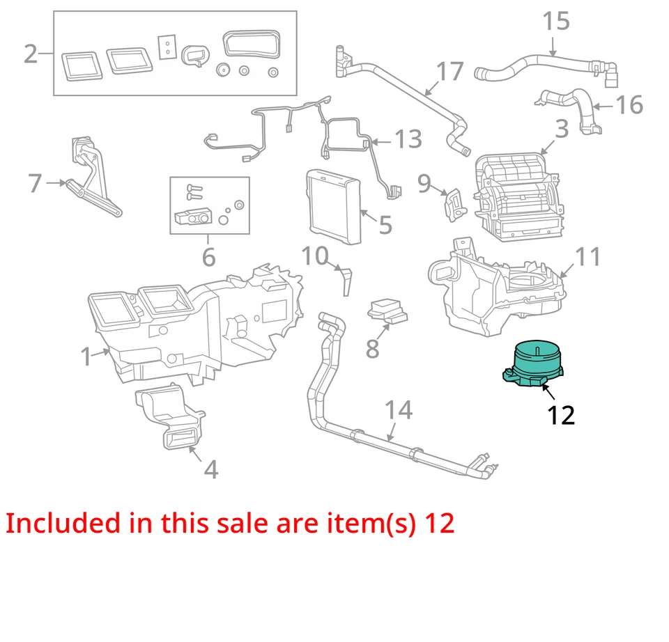 Dodge Ram 1500 2010 calefacción aire acondicionado motor fabricante de equipos originales 115 k millas - LKQ374048486 Foto 4 de 4