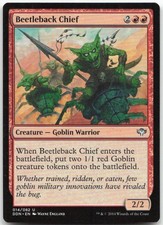 MTG Beetleback Chief U Duel Decks: Speed vs. Cunning 14 LP