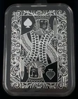 2025 $2 Solomon Islands 1 oz Silver King of Spades Shaped Coin