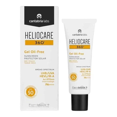 CANTABRIA LABS Heliocare 360° Gel Ölfreier Sonnenschutz Oil free - SPF 50