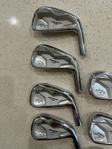 Callaway Apex Pro ‘19 4-PW Irons Heads Only - Picture 3 of 6
