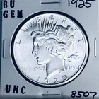 1925 P BU GEM PEACE SILVER DOLLAR UNC MS+++ U.S. MINT RARE COIN 8507