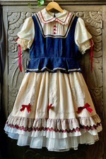 Lolita Size Medium Short Sleeved Dress Cosplay Dress