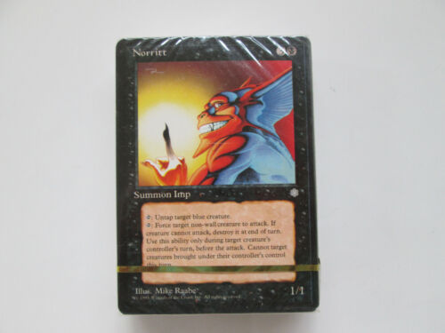 MTG Magic the Gathering Ice Age Norritt the Imp Sealed Pack Lot of 55 cards