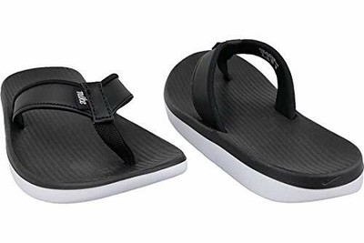 Women's Nike Bella Kai Thong Sandals Size 8 US Black/White (AO3622-002) Casual | eBay