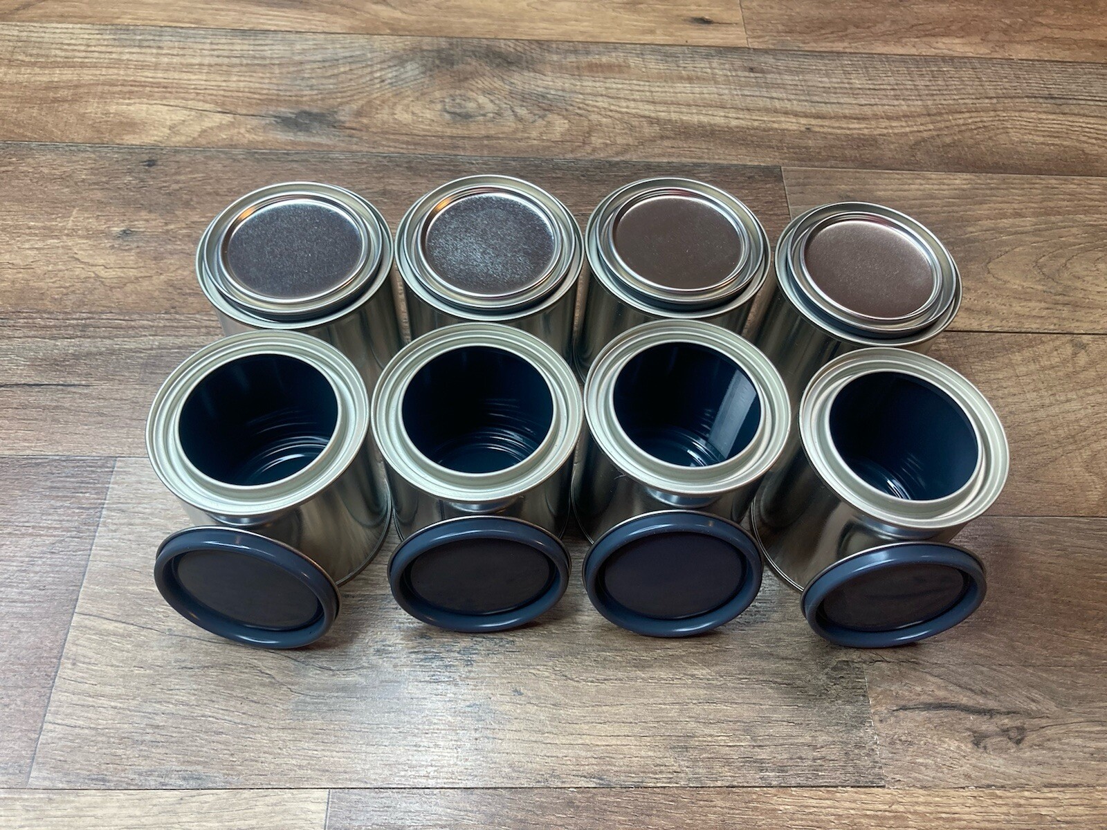 8 1/2 Lined Pint "New" Empty Paint Cans eBay