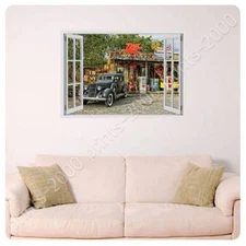 Arizona Route 66 by Fake 3D Window | Poster or Wall Sticker Decal | Wall art