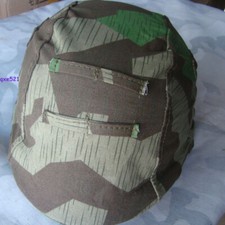 Copri elmetto mimetico doppio lato militare guerra M35 tedesco seconda guerra mondiale no elmetto 