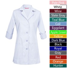 Women's 3/4 Sleeve Lab Coat