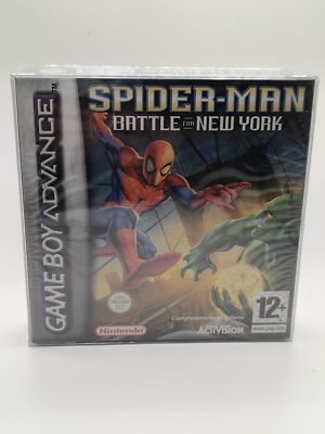 Nintendo GameBoy Advance Spider-Man: Battle for New York GBA/SP Sealed EU Ital.