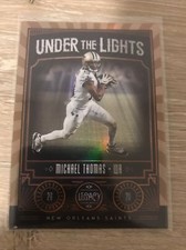 2020 Panini Legacy Michael Thomas Under The Lights Chrome Bronze /100 Saints MT