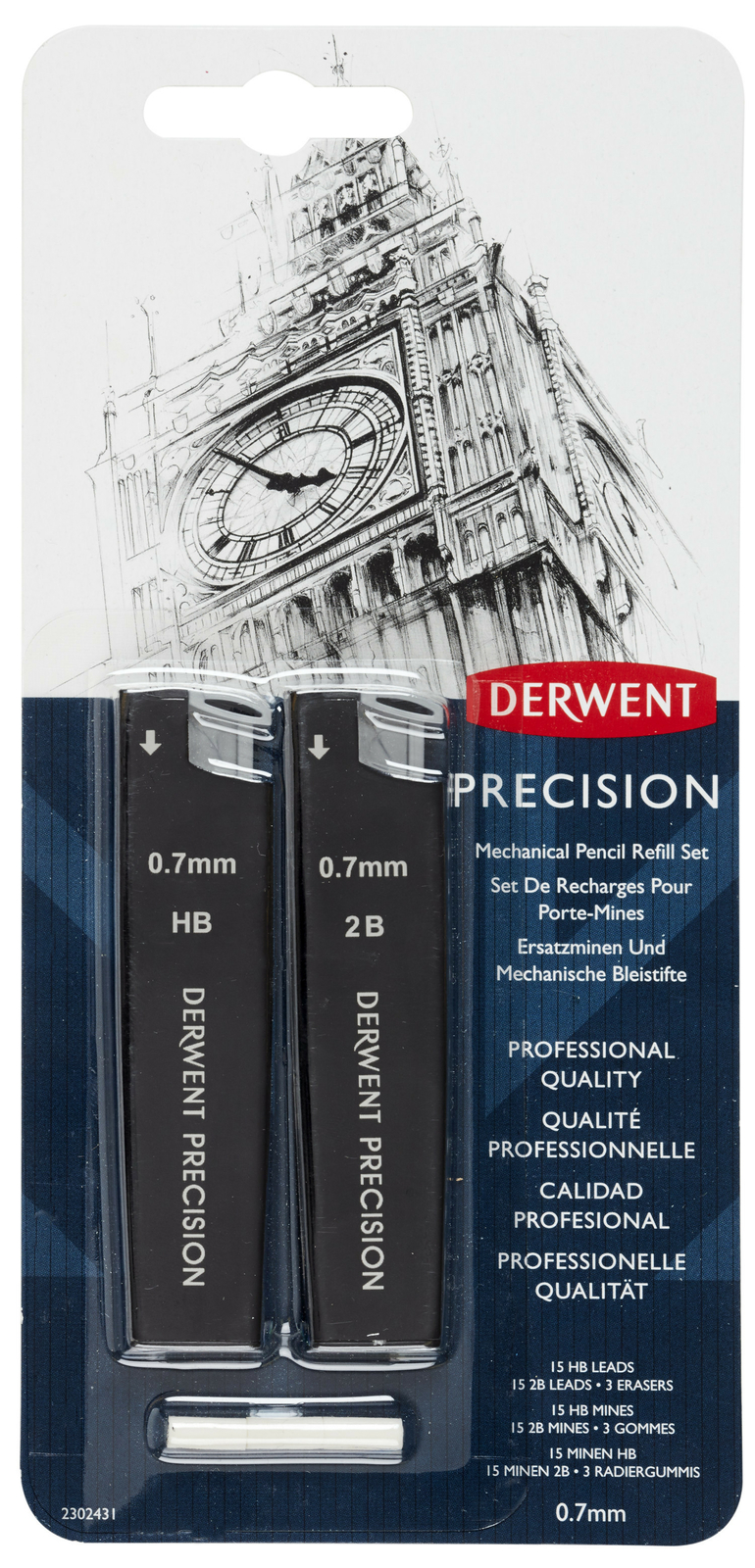 Ricariche per Portamine 0,7 Derwent Precision