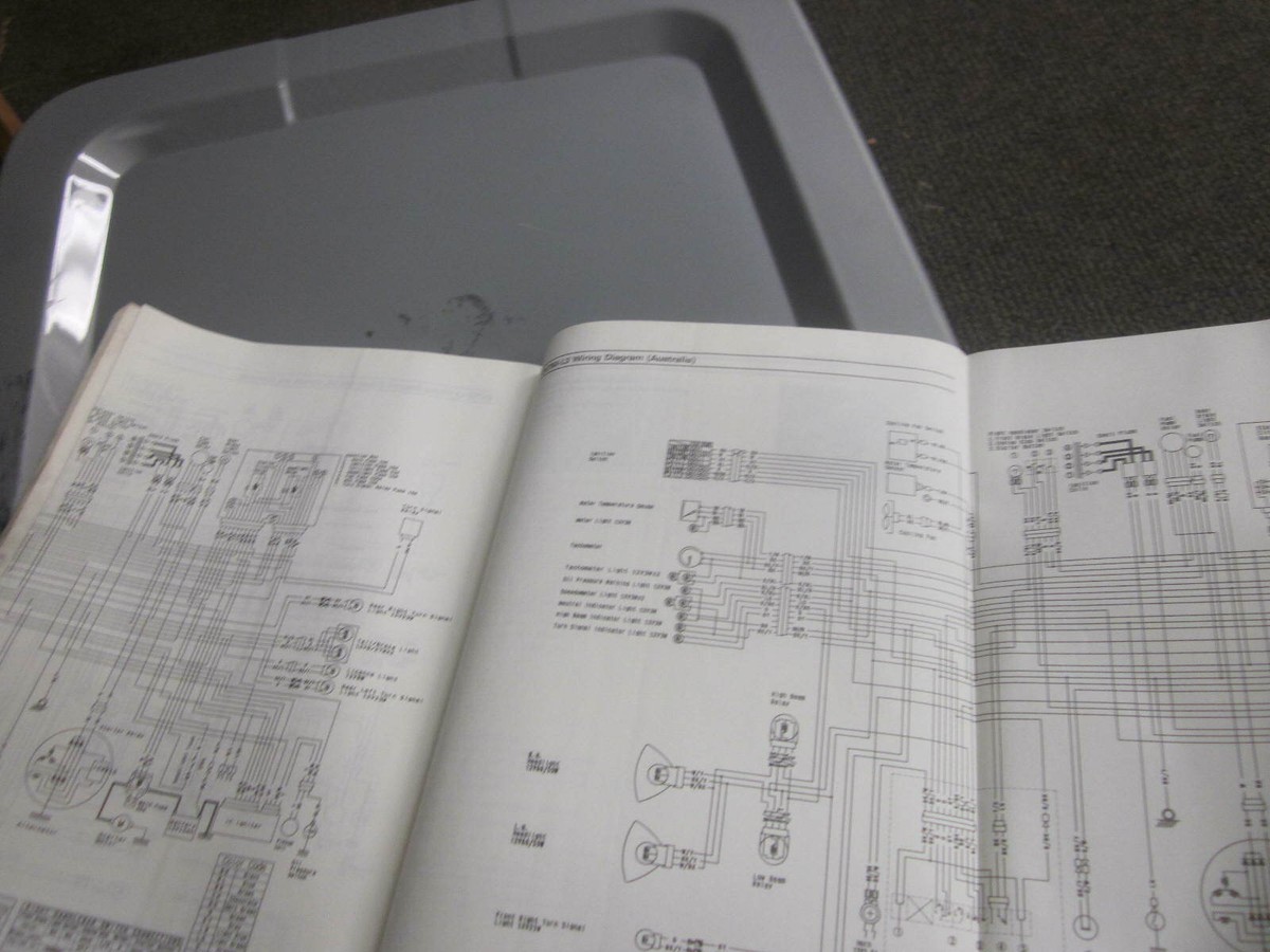 Kawasaki Factory Service Manual Supplem. ZX-7 ZX-7R ZXR750 ZXR750R