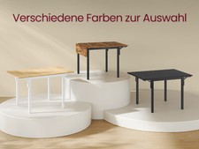 VASAGLE Esstisch klappbarer Küchentisch für 2-4 Personen für kleine Räume