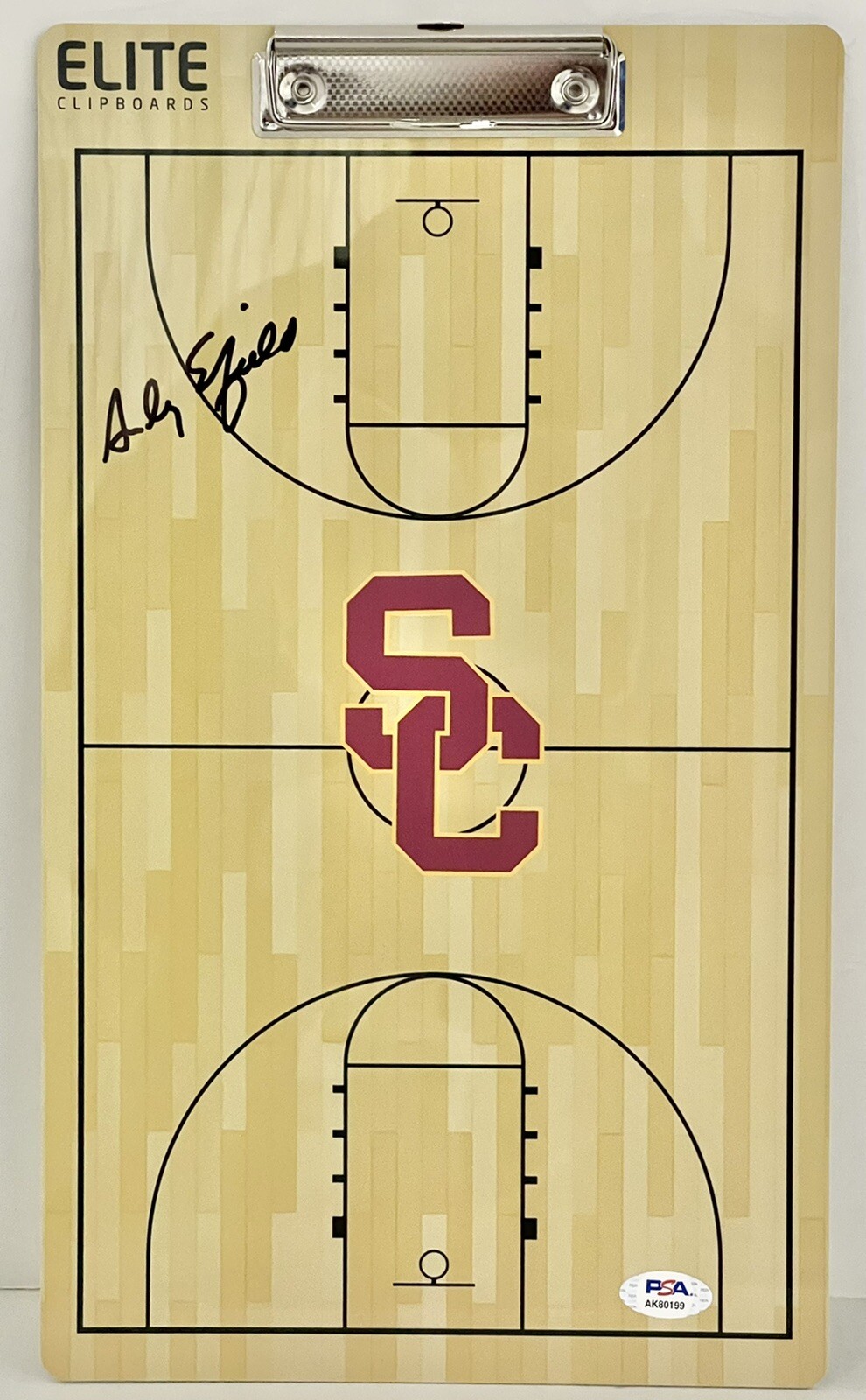 Andy Enfield Autographed Signed USC Trojans Coaches Clipboard PSA/DNA 