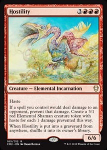 Hostility x4 - Commander Anthology Volume II - NM-Mint, English - Commander Anth