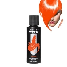 Arctic Fox Porange 8-oz Semi-Permanent Vegan Hair Dye Color Cruelty Free