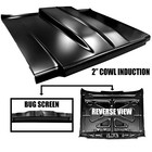 1973 74 75 76 77 1978 Chevy Pickup Truck Hood Panel w/2" Cowl & Bug Screen Dii