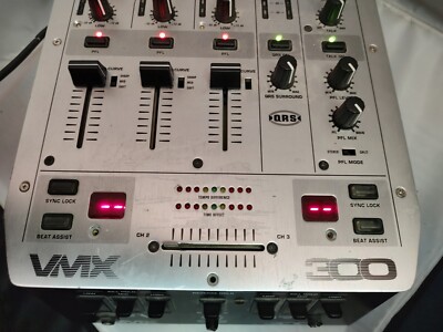 Behringer VMX300 Professional DJ Mixer *Not fully tested - Read
