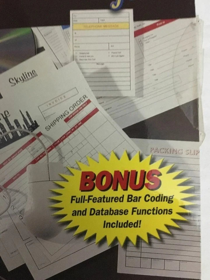 Forms Maker & Filler(PC,2007)New. for W98, ME, W2000 & WindowsXP-RARE-SHIPS N 24 - Image 3 of 4