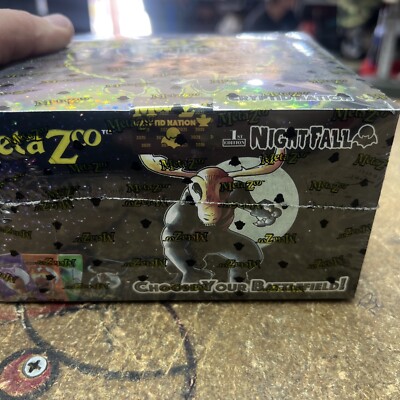 nightfall first edition booster box MetaZoo TCG Cryptid Nation is a TCG rooted in creatures MetaZoo Cryptid Nation TCG Nightfall